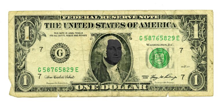1 us dollar bill
