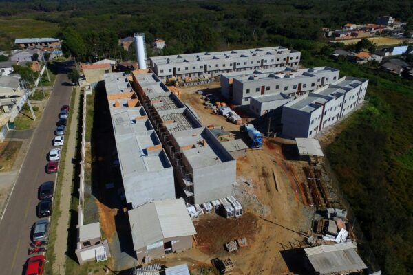 white and blue concrete building
