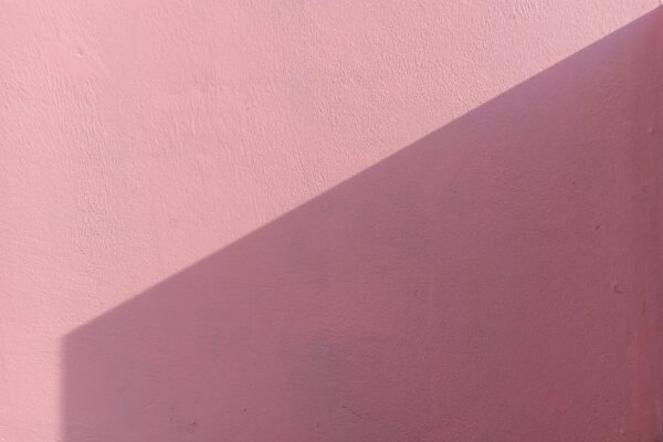 pink painted wall with pink paint