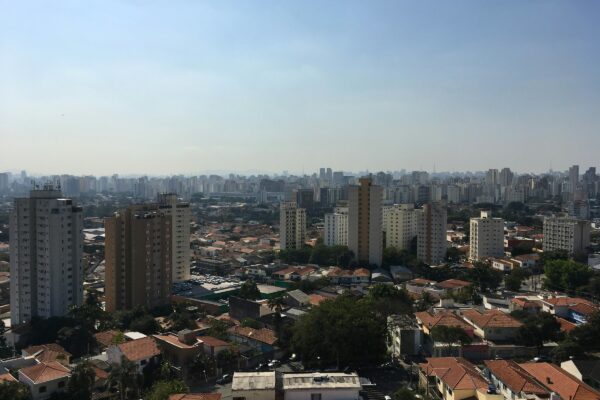 aerial photo of buildings under blue sky at daytime