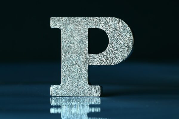 gray cross with blue background