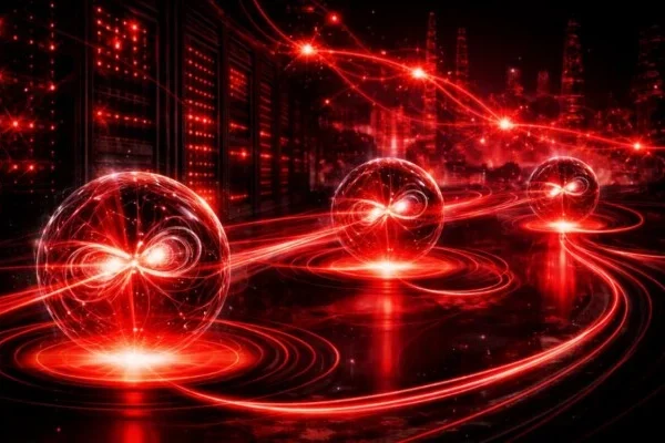 Teletransporte quântico alcança 90% de precisão em fibra