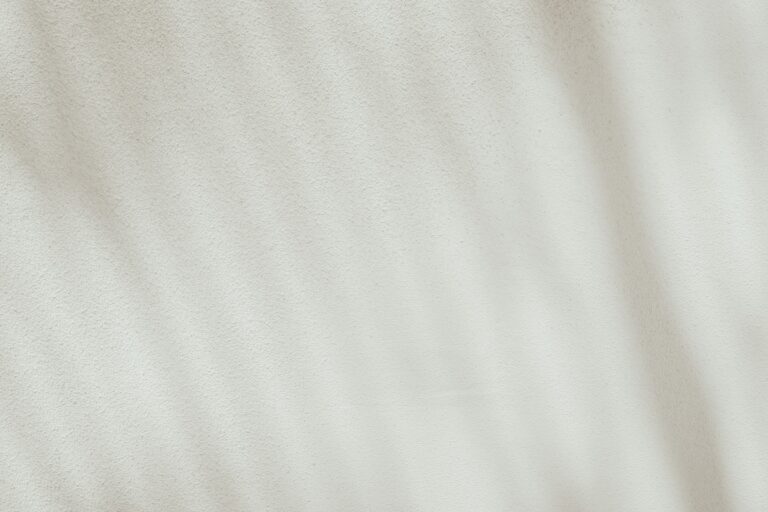 a close up view of a white fabric