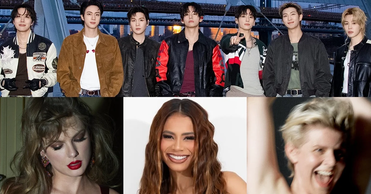 Novidades musicais: clipe de Taylor Swift e lançamentos de BTS, Lexa e Robyn