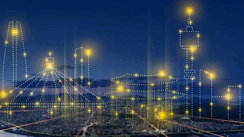 Show de luzes de drones no Han River de Seul promete encantar em cinco apresentações