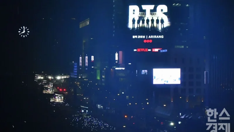 BTS retorna aos palcos com show em Seul e álbum “Arirang” após 3 anos e 9 meses