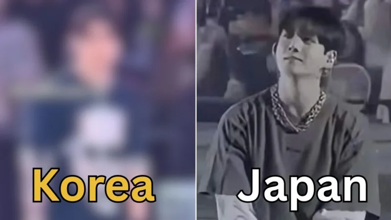 Reações de Jungkook em shows na coreia e Japão geram polêmica entre fãs