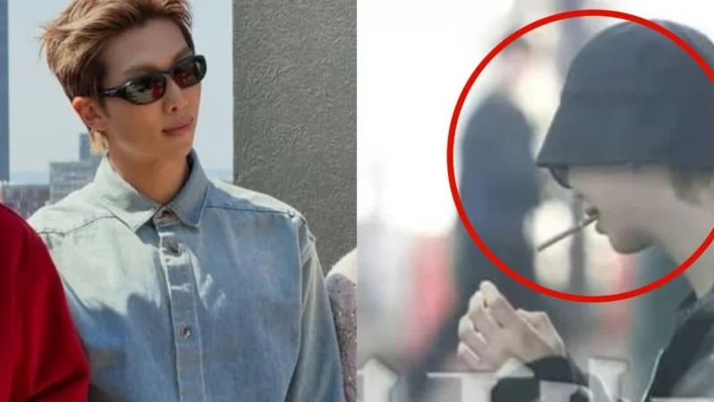 RM do BTS é criticado por fumar e jogar lixo em público no Japão