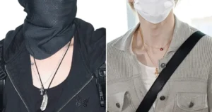 Jungkook e Jimin do BTS usam colares iguais e geram rumores de namoro