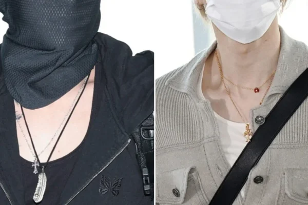 Jungkook e Jimin do BTS usam colares iguais e geram rumores de namoro