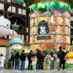 Jin do BTS se surpreende com a adrenalina em atração do Lotte World