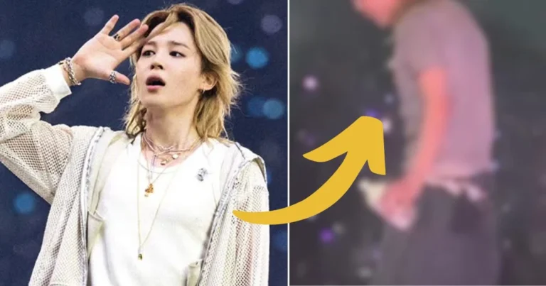 Jimin do BTS gera revolta ao cuspir água no público em show