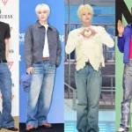 K-pop e moda: Hyunjin, Taeyong, Shin Yu e Martin arrasam com jeans nesta primavera