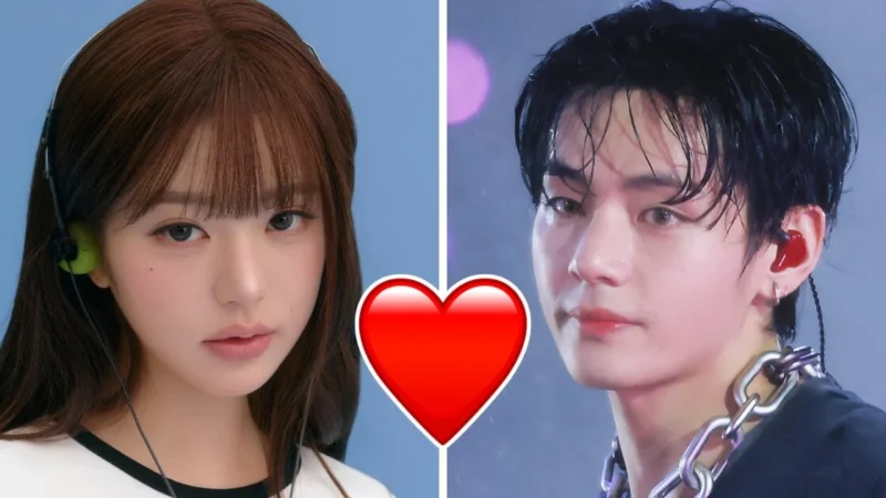 BTS V e IVE Wonyoung provocam rumores de romance com postagens sincronizadas