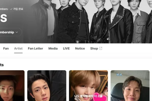 Aumento de 20% no uso do Weverse com o comeback do BTS