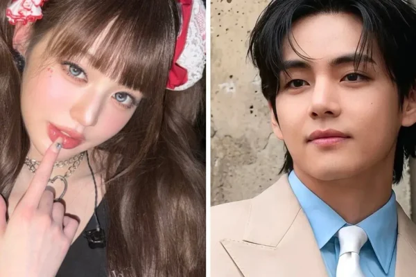 Rumores de romance entre V do BTS e Wonyoung do IVE ganham força nas redes sociais