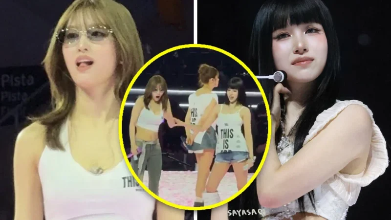 Fã ousada surpreende Momo e Mina do TWICE com performance inusitada