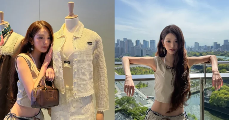 Jang Wonyoung da Ive arrasa com novo estilo ‘sagging’ em evento