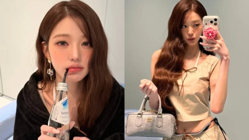 Jang Wonyoung da IVE brilha com ‘sagging fashion’ ousado na turnê