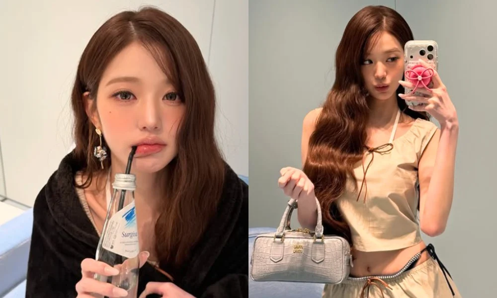 Jang Wonyoung da IVE brilha com 'sagging fashion' ousado na turnê