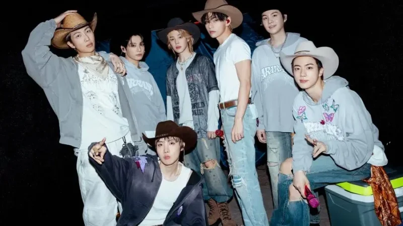 BTS continua sua impressionante trajetória no top 10 da Billboard com “ARIRANG