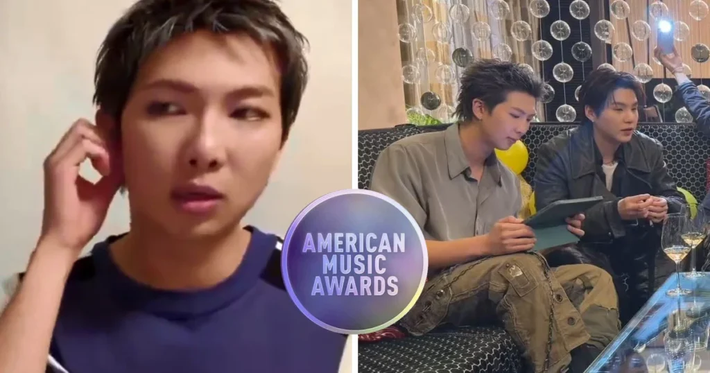 RM revela os motivos da ausência do BTS na afterparty do AMA 2026