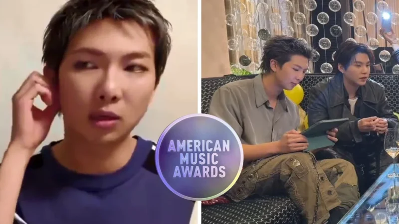 RM revela os motivos da ausência do BTS na afterparty do AMA 2026