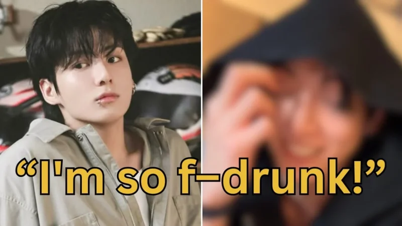 Jungkook da BTS causa alvoroço ao confessar que está bêbado na live