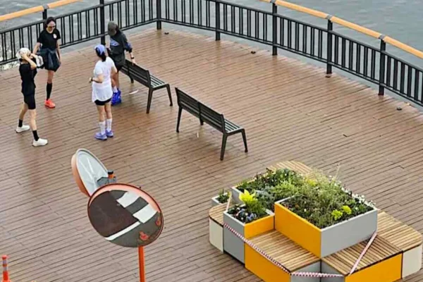 Novo ponto de ônibus fluvial em Seul facilita acesso ao Jardim Internacional