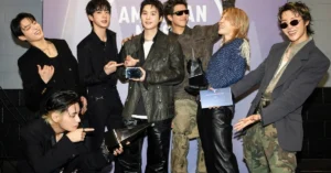 BTS conquista prêmio de artista do ano no AMA 2023 e gera polêmica com fãs em hotel