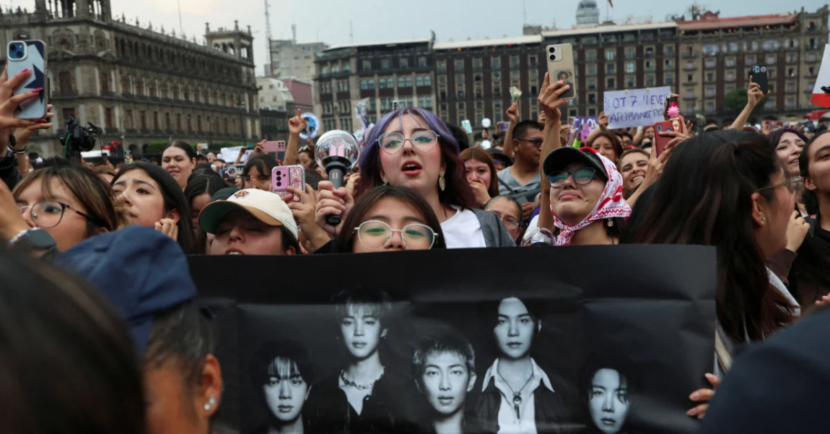 Brasil e México lideram streams do novo álbum do BTS, 'Arirang