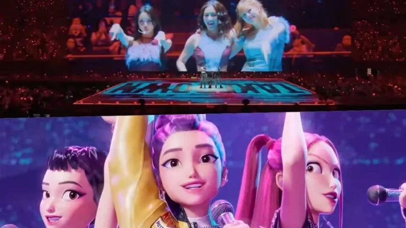TWICE lança clipe ao vivo de ‘takedown’ em ‘KPop Demon Hunters’