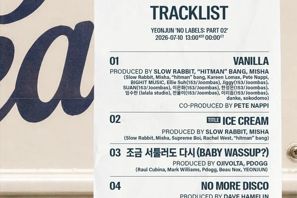 TXT revela detalhes do mini álbum 'NO LABELS: PART 02' com participação de Yeonjun