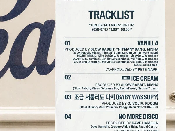TXT revela detalhes do mini álbum ‘NO LABELS: PART 02’ com participação de Yeonjun