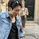 Jungkook do BTS encanta fãs ao acenar em restaurante de Paris