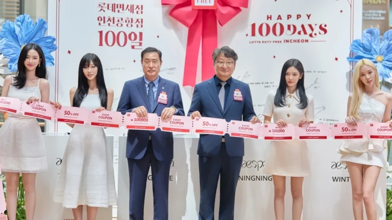 Lotte Duty Free volta ao Aeroporto de Incheon com produtos exclusivos do BTS e Hennessy