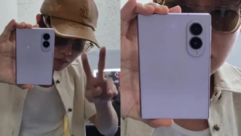 J-Hope do BTS surpreende ao revelar Galaxy Z Fold8 antes do lançamento oficial