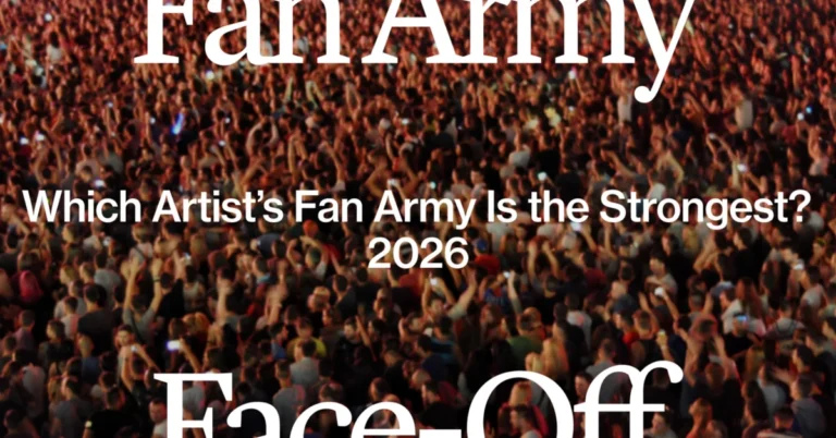 Fan Army Face-Off 2026: descubra qual fandom é o mais forte e vote agora!