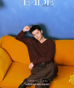 Sehun do EXO e NCT WISH lançam single ‘Fade’ após turnê de sucesso