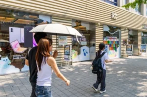 Pop-up store ‘Minive x Mintraon’ traz IVE e tecnologia em Seul