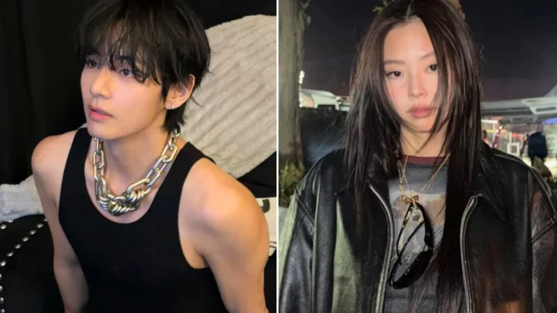 Rumores de namoro entre V do BTS e Jennie do BLACKPINK ganham força nas redes sociais