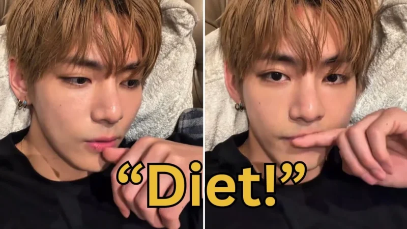V do BTS revela sua abordagem sobre dieta e saúde, gerando reações positivas entre fãs